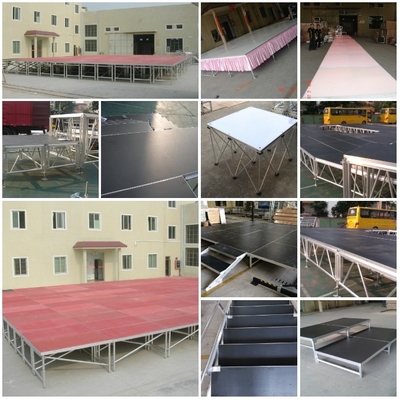 Outdoor Mobile Hotel Folding Aluminum Stage Platform