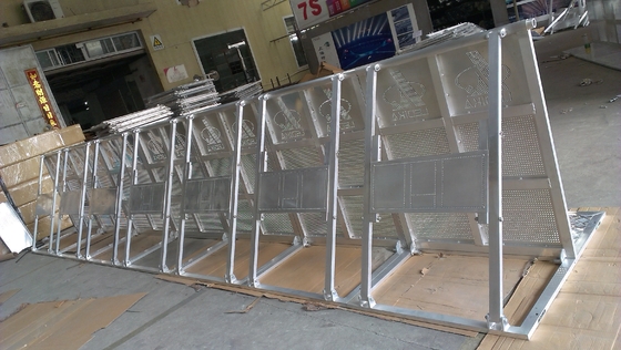 Aluminum Crowd Control Barrier Security Protection For Public Safety