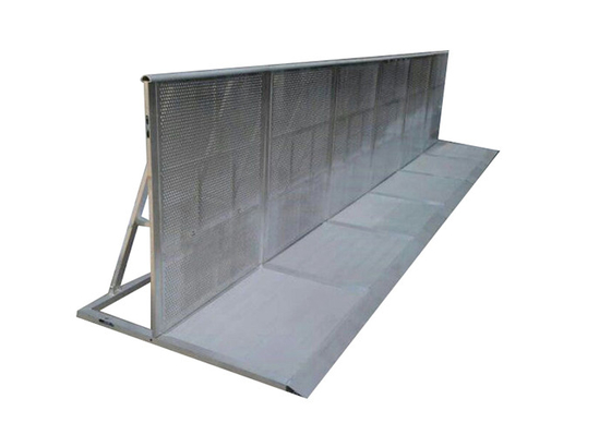 1.2m Height Crowd Control Barrier Folding Stadium Aluminum Barricade For Events