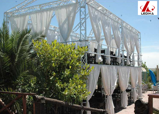 Silver Color 300mm Aluminum Triangle Truss For DJ Club