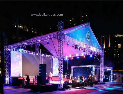 6082 T6 Aluminium Box Truss System For Outdoor Celebration Party