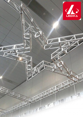 Party Bolt Aluminum Circular Truss For Concert Cabaret Star Shaped Five Corners