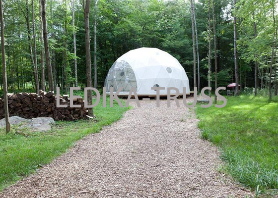 Entry Camping Geodesic Dome Tent 12m For Hotel Retail Shop