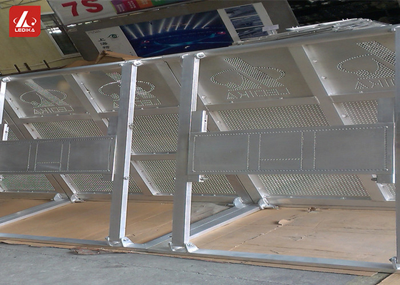 Lightweight Foldable Safety Crowd Control Barrier For Catwalk