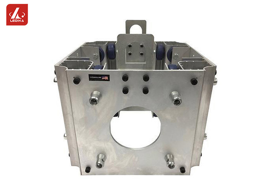 Truss Ground Support Tower Sleeve Corner Block Aluminum Square Box