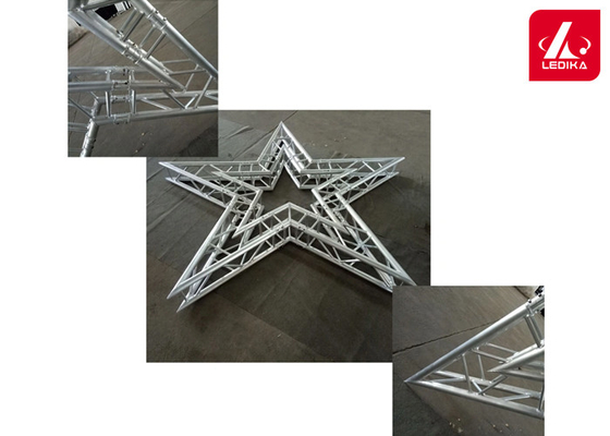 Star Shaped Five Corners 6082 T6 Aluminum Truss For Party