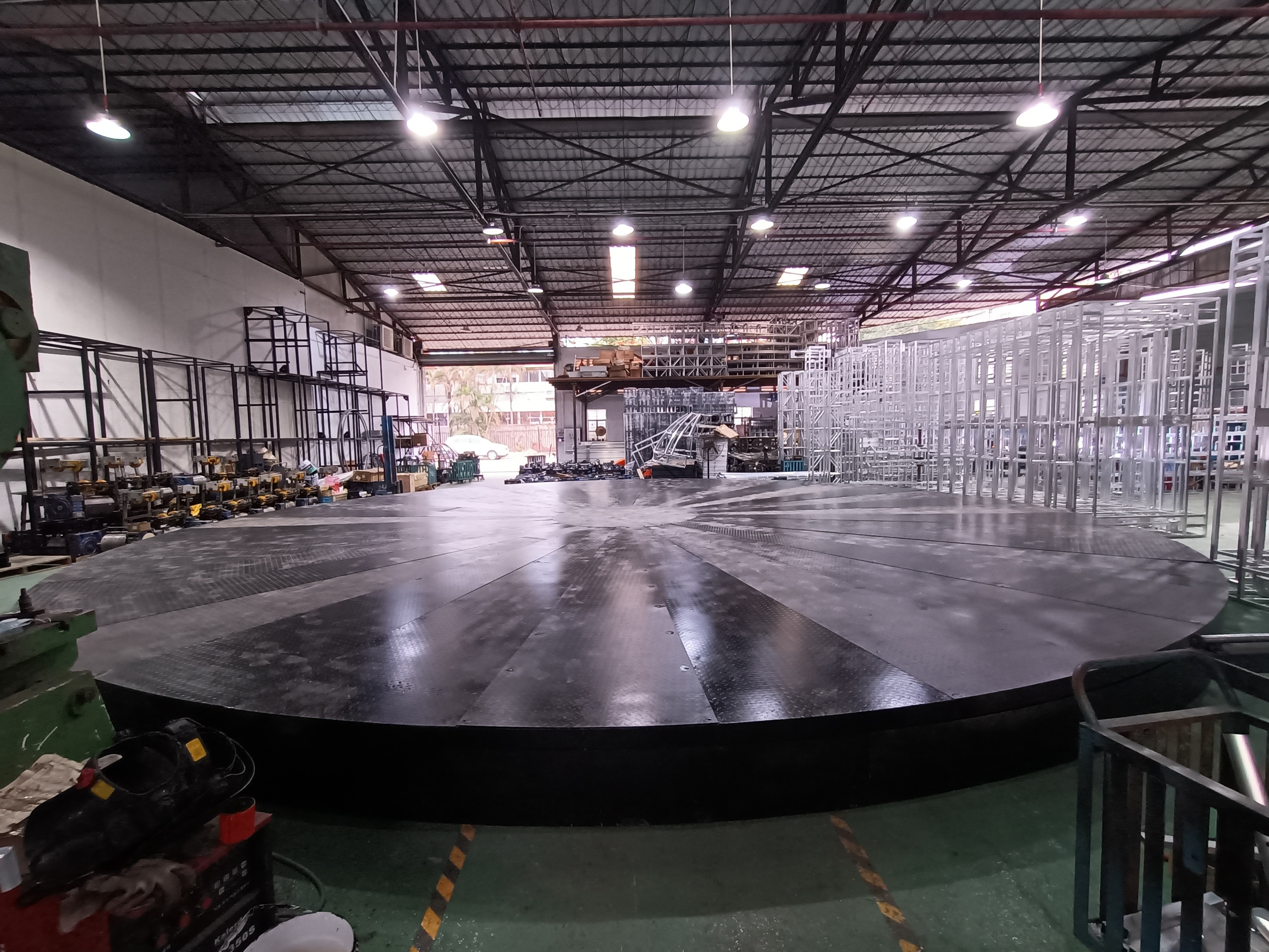 Stage Flats Rotation Customizable Hydraulic Rotation Stage Platform For Event Performance