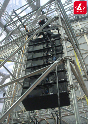 Outdoor Aluminum Triangle Layer Truss Hang Line Array Speakers