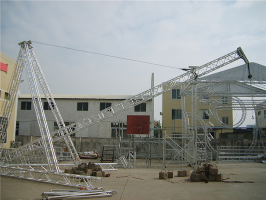 A Speaker Stand 400x400 mm T show Aluminium Trusses Loading 500kg 12m