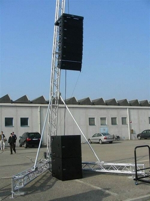 Single TUV A Speaker Truss Tower Aluminum 6082 Spigot Diameter Φ50mm