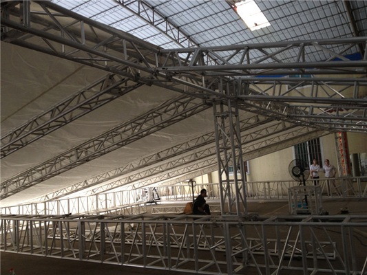 Thick Aluminum Stage Trussing Roofing Trusses Medium Event Olympic Games Show