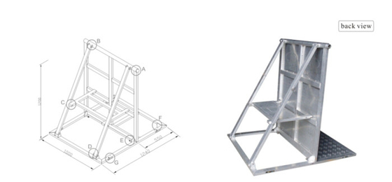 Metal Removable Crowd Control Barrier Performance Crowed Barrier