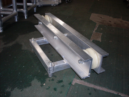 10mm Thickness Aluminum Top Section Ground Support For All Pillar Truss