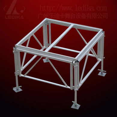 All Terrain Portable Aluminum Stage Simple Assemble Stage Adjustable