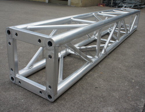 30cmx30cm Aluminum Square Truss , Silver Bolt aluminum stage truss