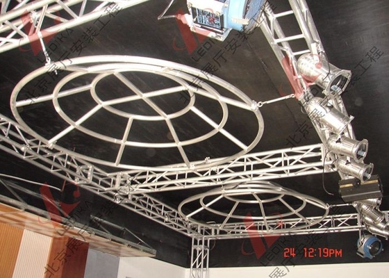 Booth Truss Square 300*300mm Bolt Truss Concert Stage Trussing