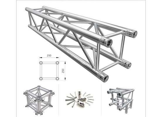 Aluminum 6061 Roof Lighting Truss System Square Box Truss