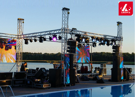 Event 6061 T6 Aluminum Lighting Truss Stage System Non Rust