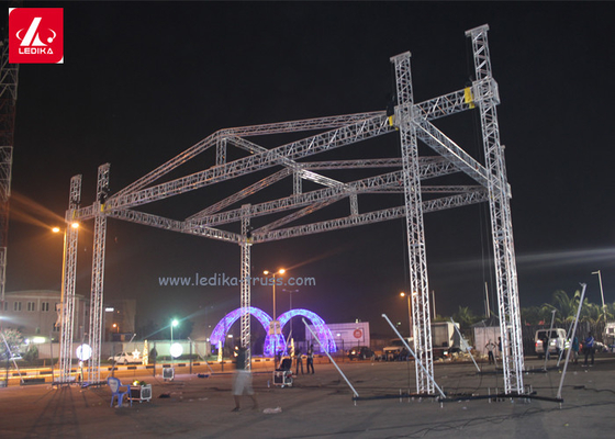 6081 Aluminum Square Truss Portable Decorate Lighting Truss