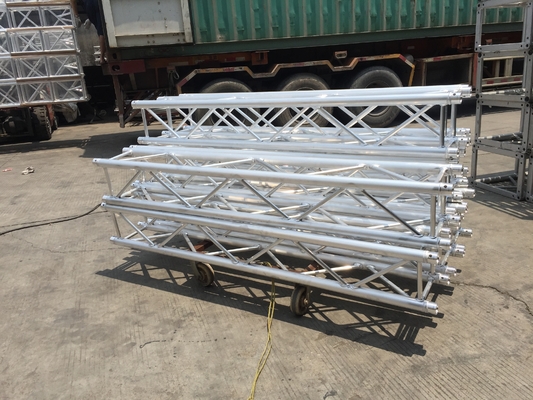 Roof Decorate Lighting Aluminum Box Truss Frame System 1m Diameter