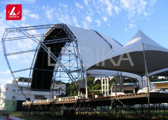 Customized All Shape Aluminum Square Box Truss For Concert Decorate