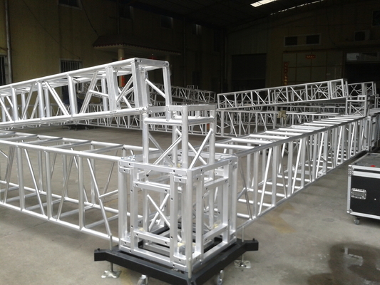 6082 T6  Aluminum Square Truss Round System School Event Stage