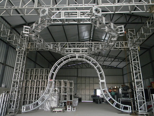 T6 Aluminum Lighting Box Truss Stage Roof Square Bolt Truss