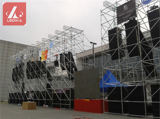 Metal Stage Line Array Layer Speaker Truss Hanging audio