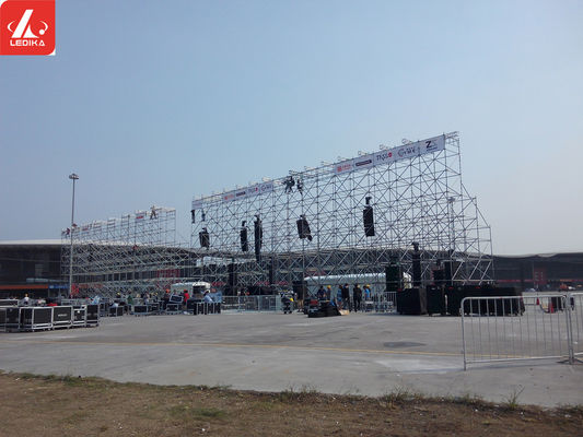 Array Speaker Event Truss Scaffolding Outside Use 1000×2000 Mm