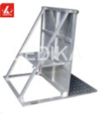 Square Folding Metal Crowd Control Barrier Fence Barricade System 30 KG Weight