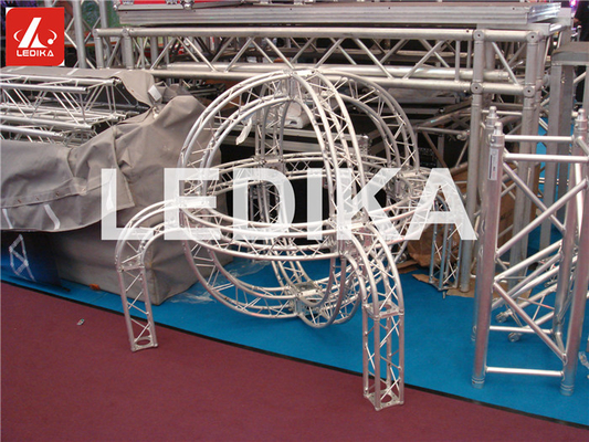 Irregular Shape Aluminum Square Truss Party / Concert Stage Truss System