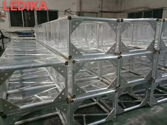 Aluminum Square Truss System With Strong Connections For Safety And Stability