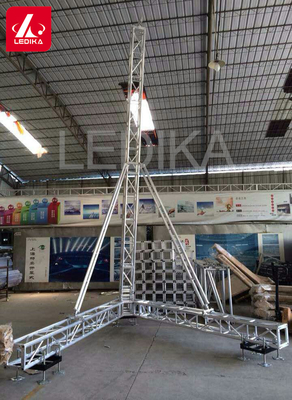 Concert Equipment Audio Hanging Line Array Speaker Truss For Event / Wedding