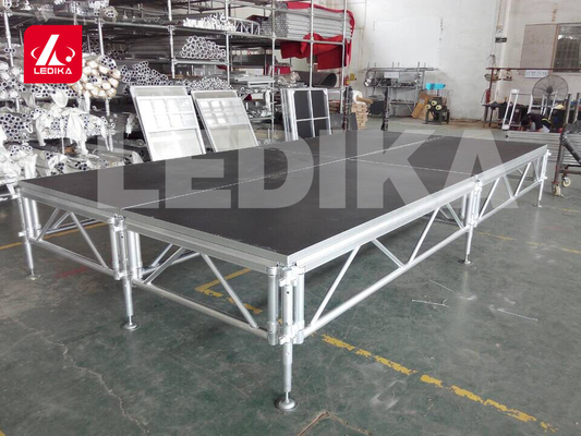 2019 Latest High Quality Four - Column Height Adjustable Aluminum Stage