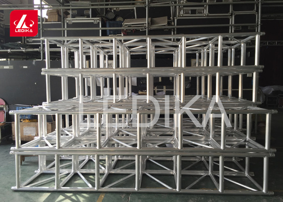 Flat Aluminum Spigot Truss Frame Box Facility With Certificates ROHS SGS TUV