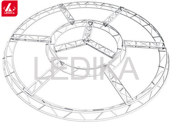 Aluminum 6082 - T6 Ring Shape Event Truss For Hanging Speakers