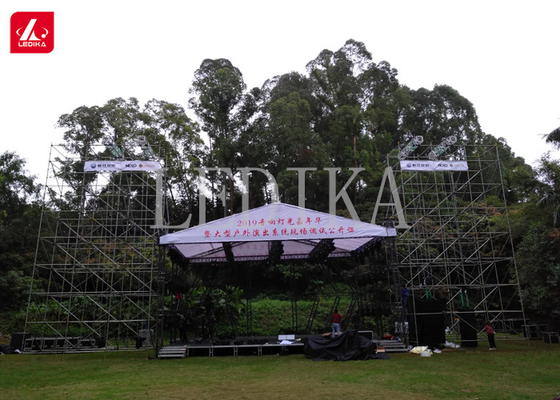 Top Quality Concert Scaffolding Truss System / Layer Truss Tower Layher Ringlock