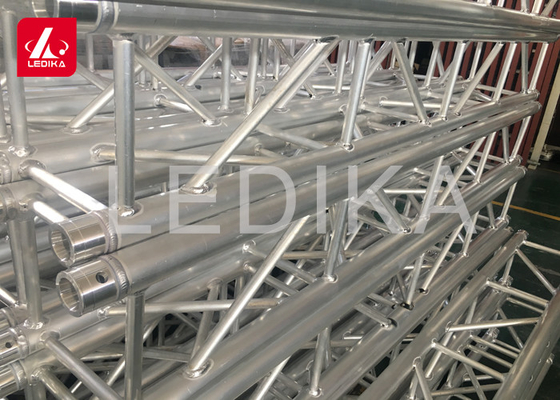 Aluminum Square Exhibition Spigot Lighting Truss Safety Heavy Loading 290mm