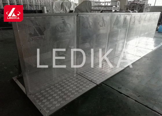 Hot Selling High Performing Stable Aluminum Folding Crowd Control Gates