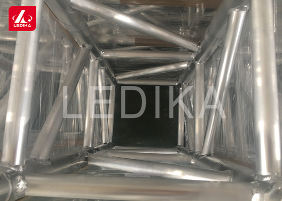 Aluminum 6082, 290mm / 390mm Spigot Lighting Truss For Structure Silver Color