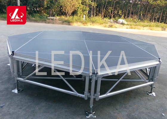 Latest High Performing Save Volume Acrylic Round DJ Platform Stage