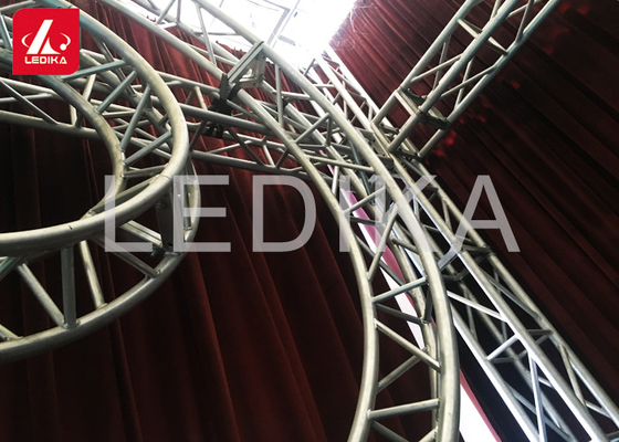 Screw Aluminum Square / circular Truss For Stage Performance / Wedding Party