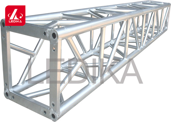 Light Weight Aluminum Square Truss / Concert Truss System 30 * 2mm Brace Pipe