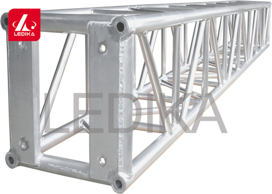 Bridge Uplighting Aluminum Square Truss Tower Pillars / Square Tubing Trusses