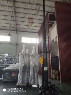 6m Height Elevator Tower Folding Truss For Hanging Line Speaker