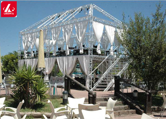 Silver Color 300mm Aluminum Triangle Truss For DJ Club