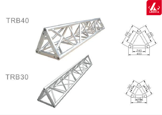 300 X 300Mm Triangle Aluminum Global Stage Lighting Truss