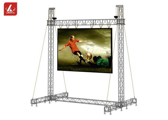 Dragon Outdoor Aluminum Alloy Goal Post Truss Hanging Light And Led Screen