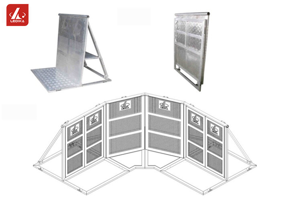 Lightweight Foldable Safety Crowd Control Barrier For Catwalk