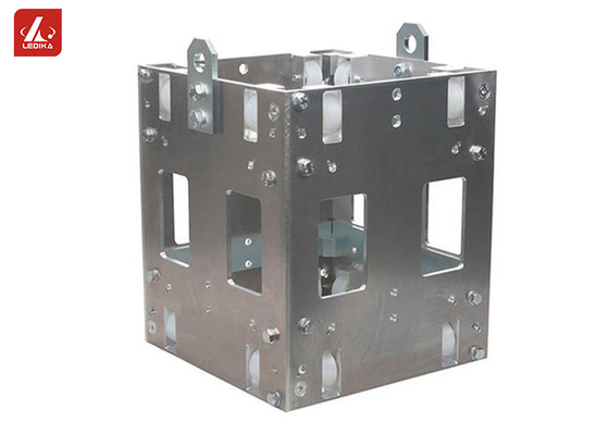 Truss Ground Support Tower Sleeve Corner Block Aluminum Square Box